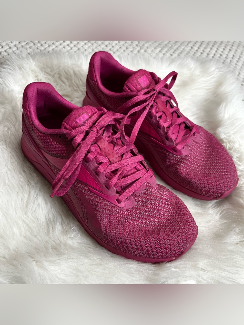 Reebok Sneakers Women's Sneakers Shoes Tennis Shoes Pink Women’s 8